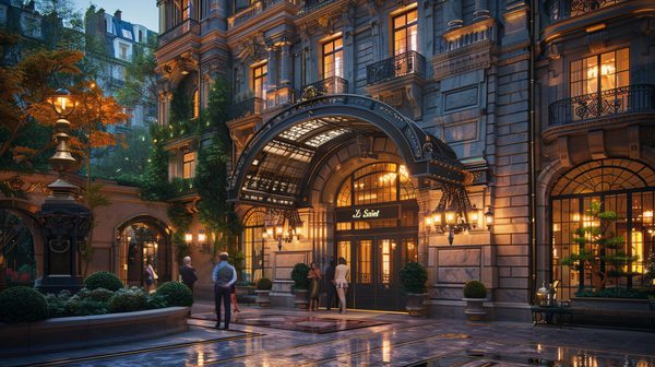 Évasion chic à l'hôtel 4 étoiles le saint christophe